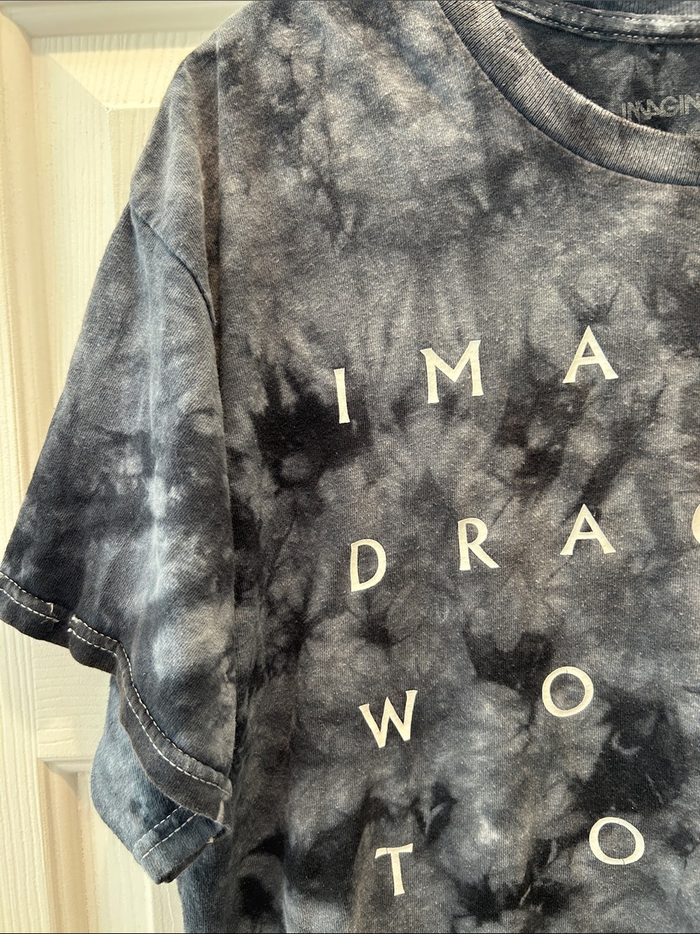 Imagine Dragons World Tour 2022 Tie Dye Band T-Shirt Large Concert Tee - Picture 7 of 7